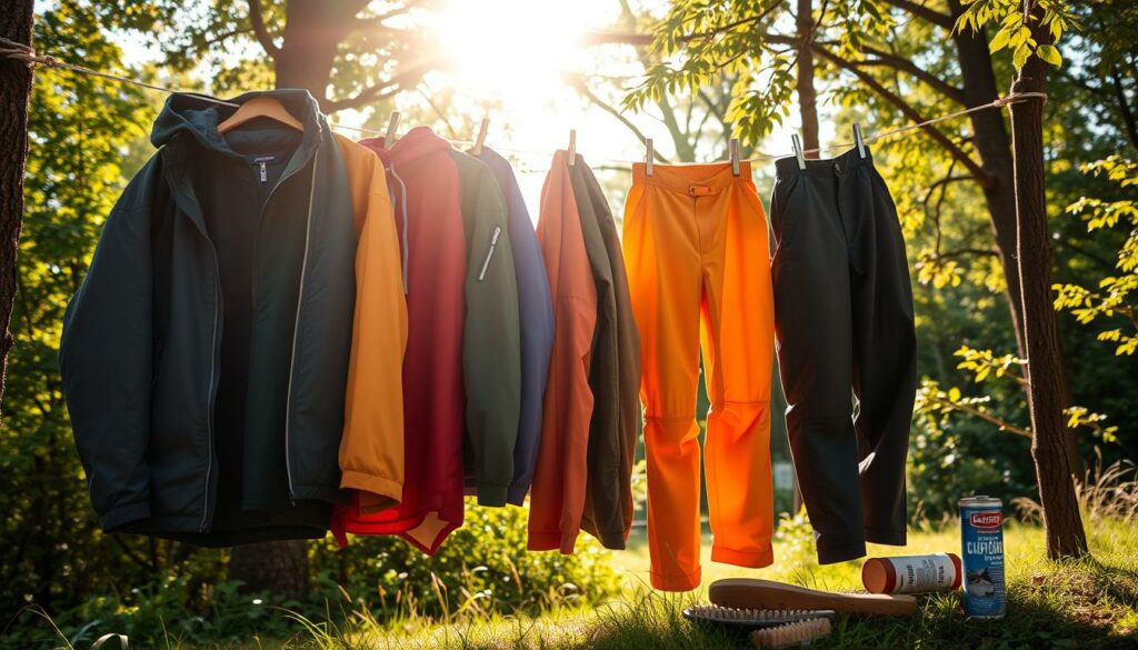 Outdoorbekleidung pflegen Outdoorbekleidung pflegen